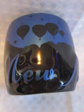 2014 Americaware 'New Mexico Night Skyline' Painted Collectible Shot Glass 2"